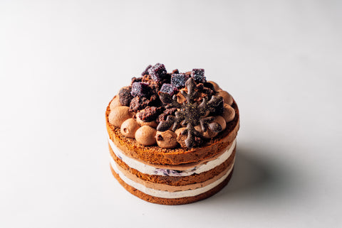 <クリスマス限定>Noël noir -有機チョコレートとブルーベリーのケーキ-
