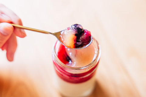 Peche et Framboise - 桃とラズベリーのムーススイーツ -