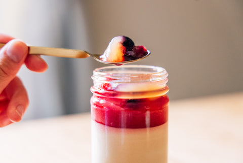 Peche et Framboise - 桃とラズベリーのムーススイーツ -