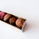 【冬季限定】Truffles aux fruits -栗とラズベリーのトリュフチョコレート-