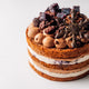 ＜クリスマス限定＞Noël noir -有機チョコレートとブルーベリーのケーキ-