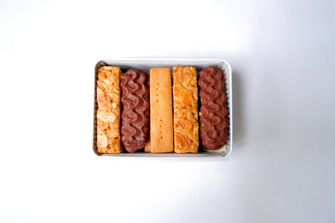 Roulé de saison/Assortiment de biscuits glacés