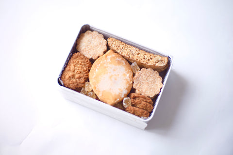 国産レモンのクッキー缶